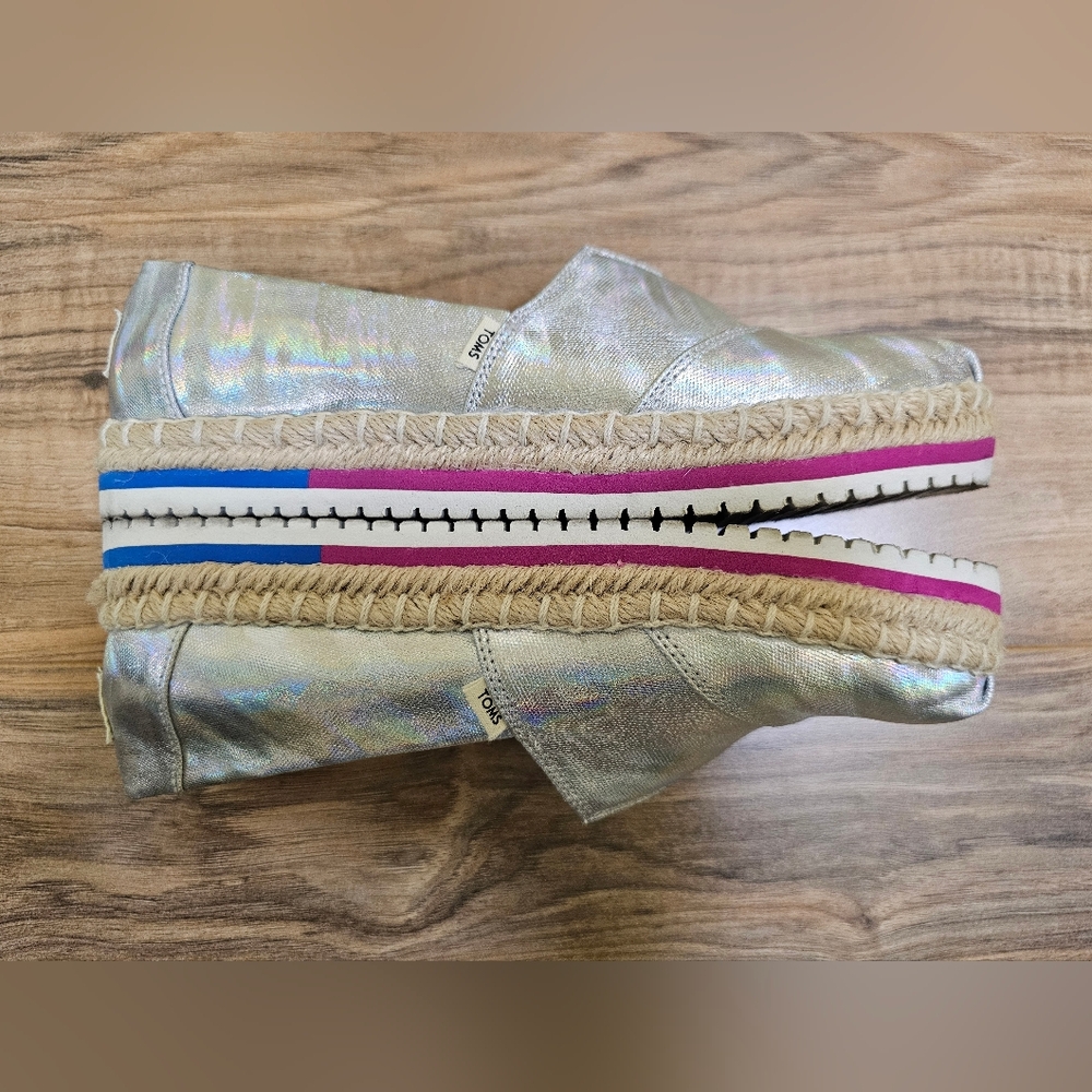 TOMS Alpargata Silver - Picture 9 of 12